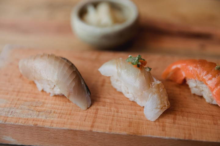 Octopus Nigiri (1 piece) - GiGi Sushi Bar
