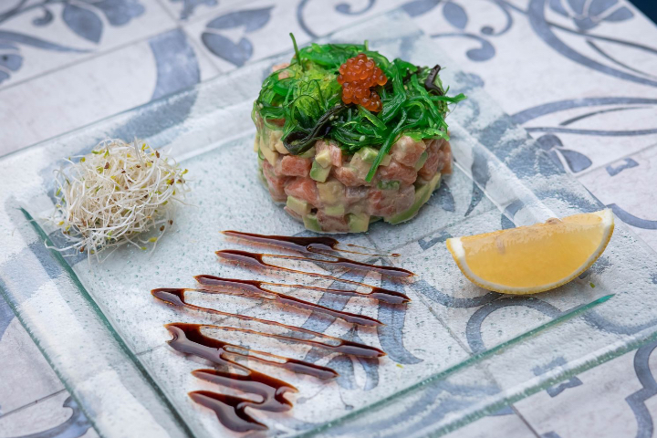 A portion of prawn tartare - GiGi Sushi Bar