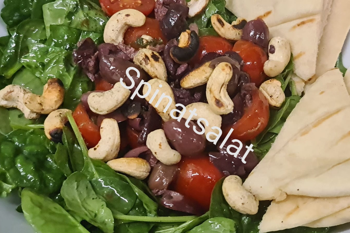 SPINACH SALAD - Mr. Yam Yam Basel