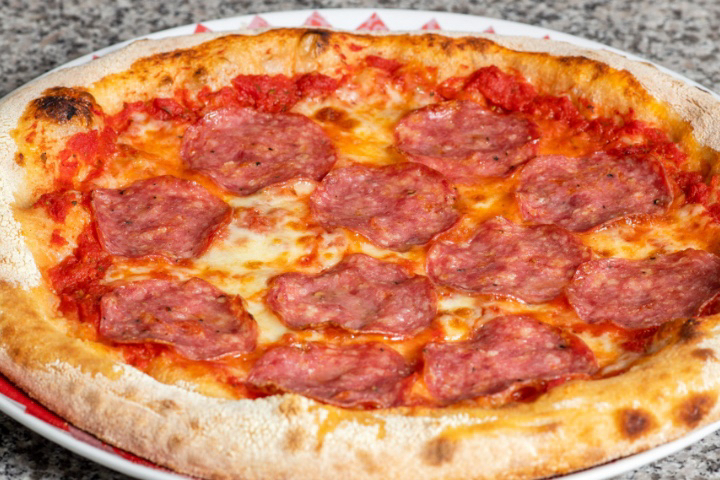 PIZZA SALAME PICCANTE - Barbagallo in Cucina