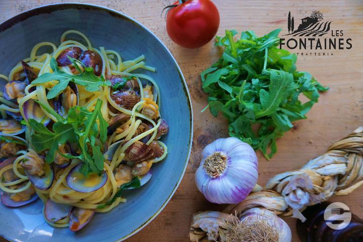 Spaghetti alle Vongole - Restaurant Les Fontaines
