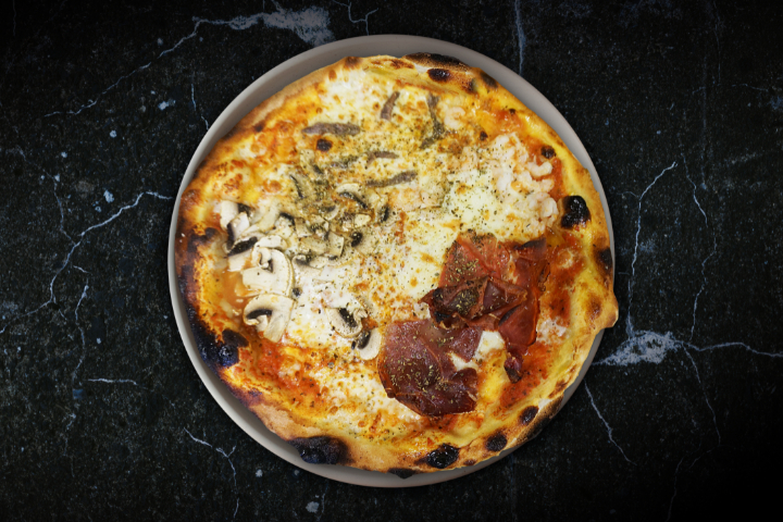 Pizza Quattro Stagioni - Restaurant Les Fontaines