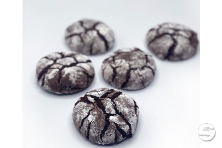 Crinkle Chocolate Cookies - American Bakery