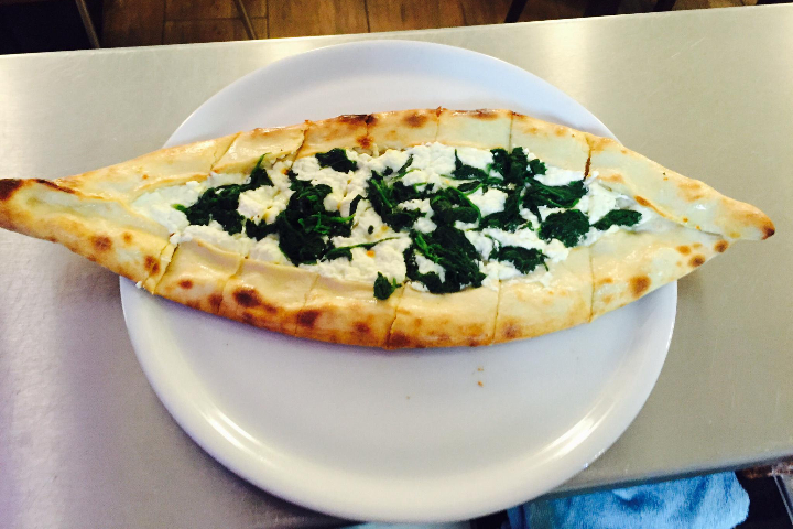 PIDE WITH SPINACH - Dogan's
