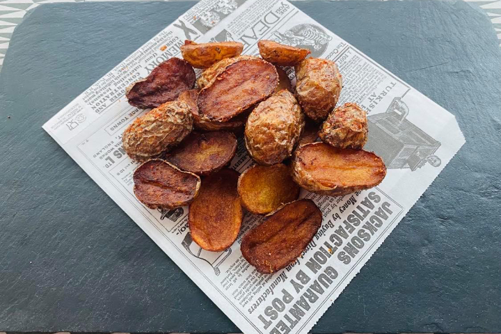 Pommes de terre grenaille à la truffe & parmesan - Street 42