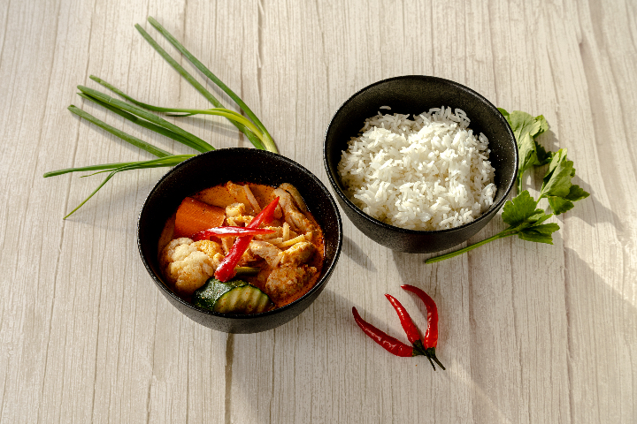 Rotes Curry Poulet - Mangostan