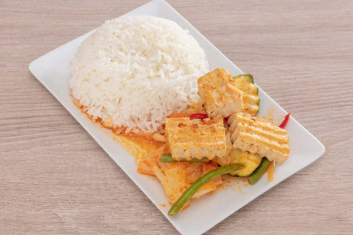 Rotes Curry Tofu - Mangostan