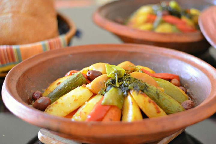 Gemüse Tajine Marrakech mit Couscous - Za Zaa - Lebanese Soul Food