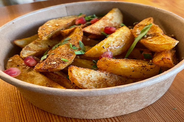 Homemade Potatoes Za`atar - Za Zaa - Lebanese Soul Food