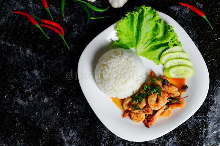 White Rice with Shrimp - Pho Thu