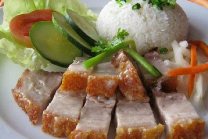 White Rice with Lacquered Pork - Pho Thu