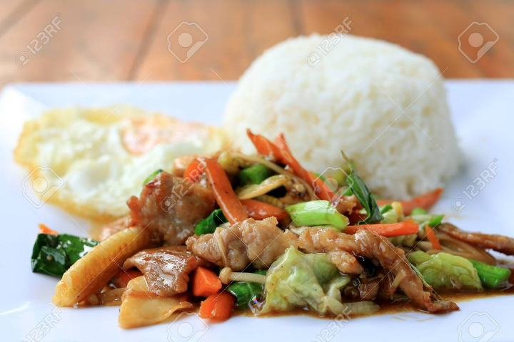 White Rice with Chicken - Pho Thu