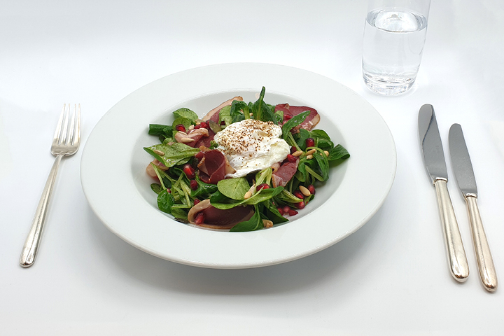 Lamb’s lettuce - The Lounge at Park Hyatt Zürich