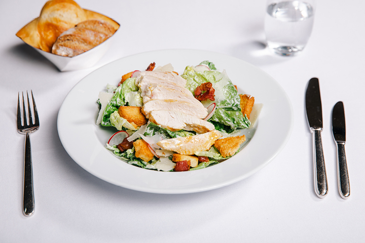 Chicken Caesar Salad - The Lounge at Park Hyatt Zürich