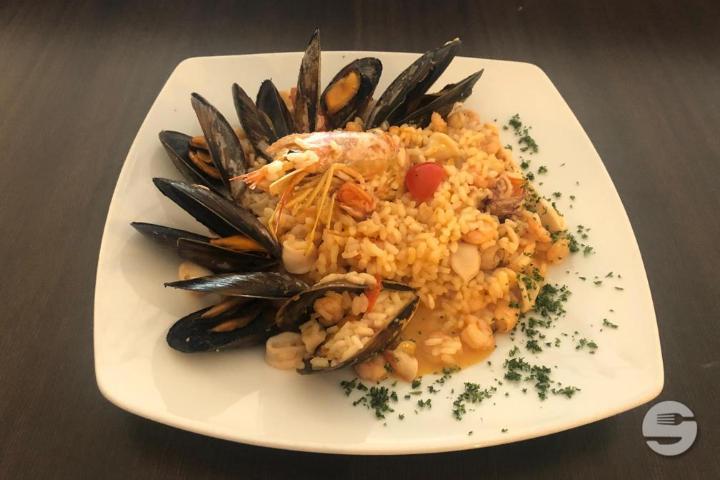 Seafood Risotto - La Gondola