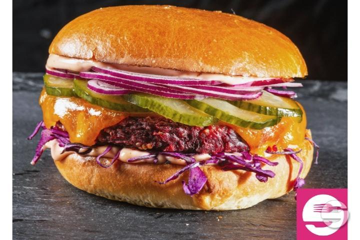 Vegi-Bingo Bongo Burger mit Beilage nach Wahl - Bingo Bongo Burger