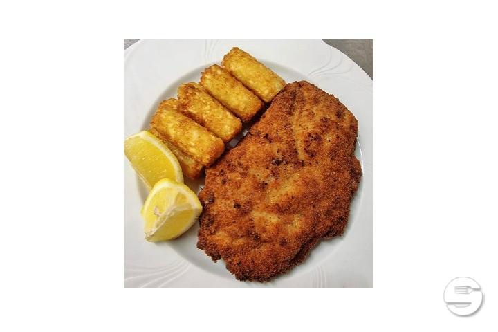 Giant Wiener schnitzel - Swiss Chalet