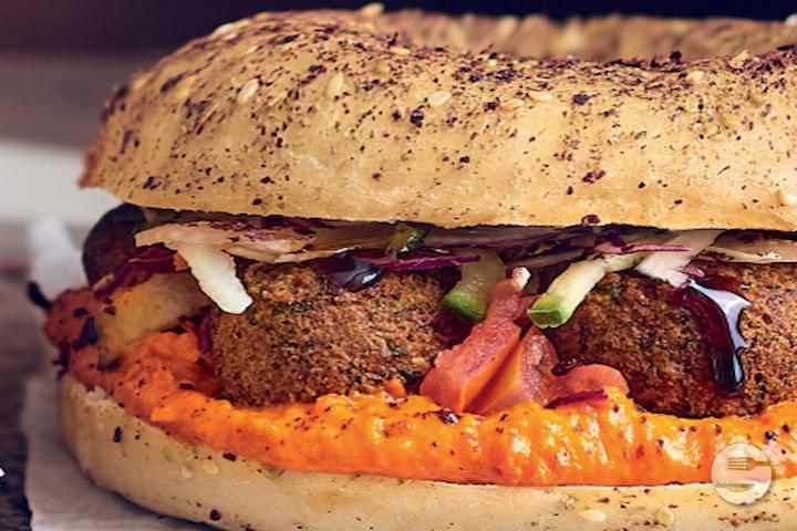 Bagel with Falafels - Bagelstein