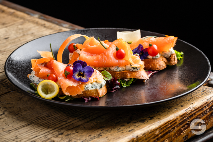 Tartines de Saumon - Chat Noir