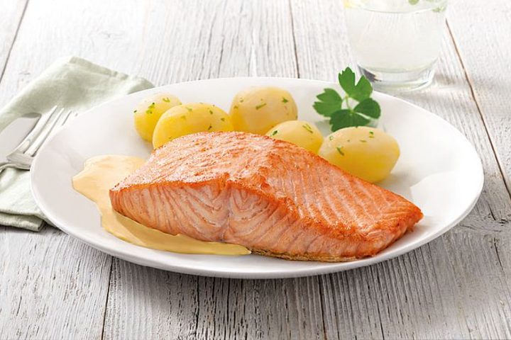 Salmon fillet roasted on the skin - Nordsee Shopville