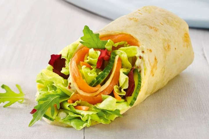 Smoked salmon wrap - Nordsee Shopville