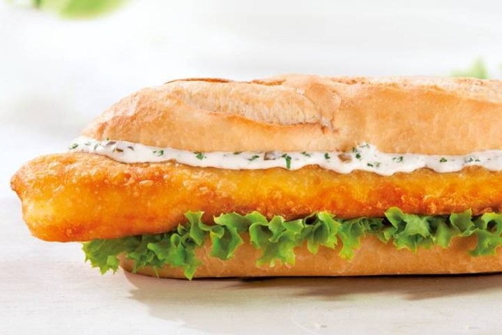 Coastal Fried-fish Baguette - Nordsee Shopville