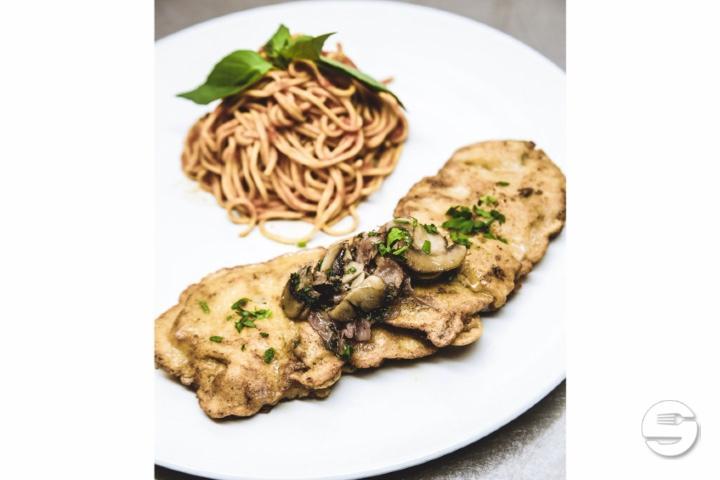 Chicken breast cubes with cream sauce - Santa Verena