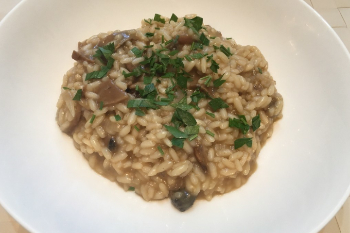 Risotto Steinpilzen - BARACOA Bar - Restaurant - Lounge