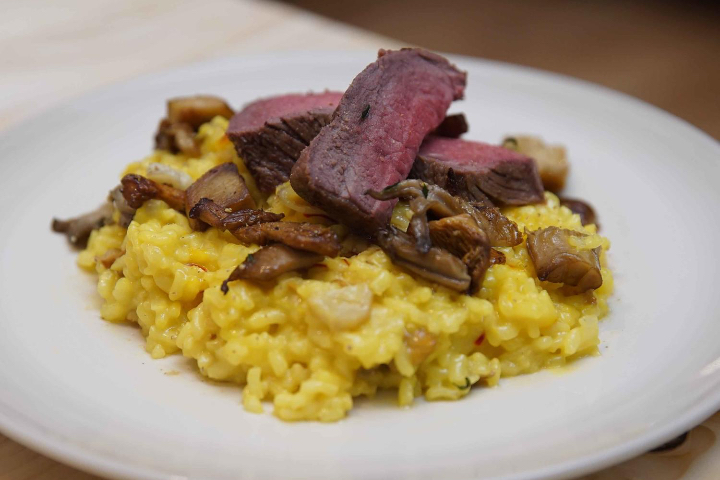 Risotto Alla Milanese - BARACOA Bar - Restaurant - Lounge