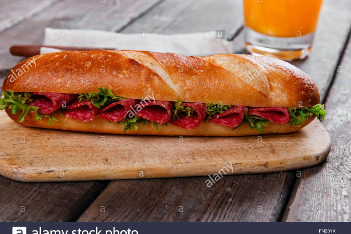 Salami Sandwich - BARACOA Bar - Restaurant - Lounge