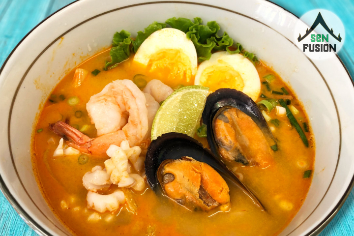 Tom Yam Ramen - Sen Fusion