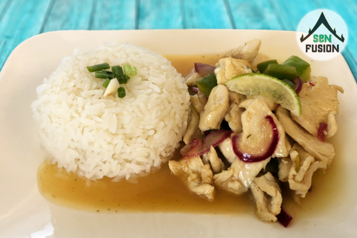 Menu Plat au citron vert - Sen Fusion