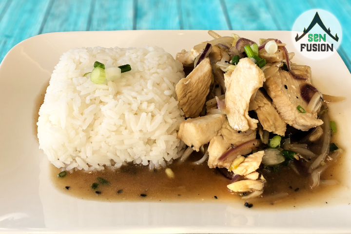 Menu Plat au Sésame - Sen Fusion