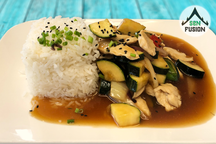 Menu Plat au Teriyaki - Sen Fusion