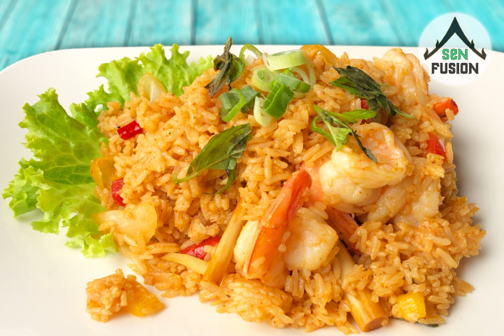 Menu Riz sauté à la citronnelle - Sen Fusion