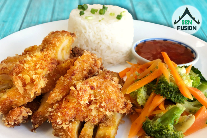 Menu Poulet croustillant - Sen Fusion