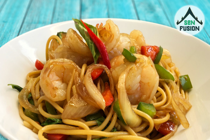 Menu Spaghetti Basilic - Sen Fusion