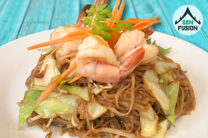 Menu Nouilles de RIZ sautées - Sen Fusion