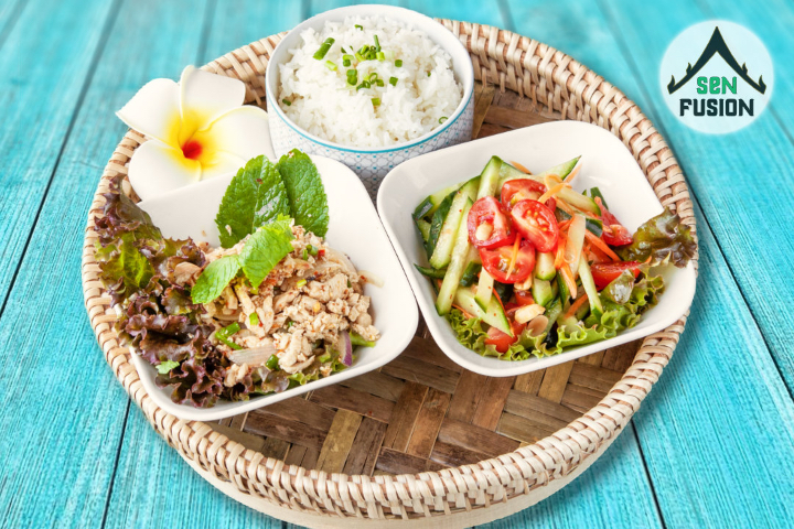 Menu LAOS Tradition "Lap" - Sen Fusion