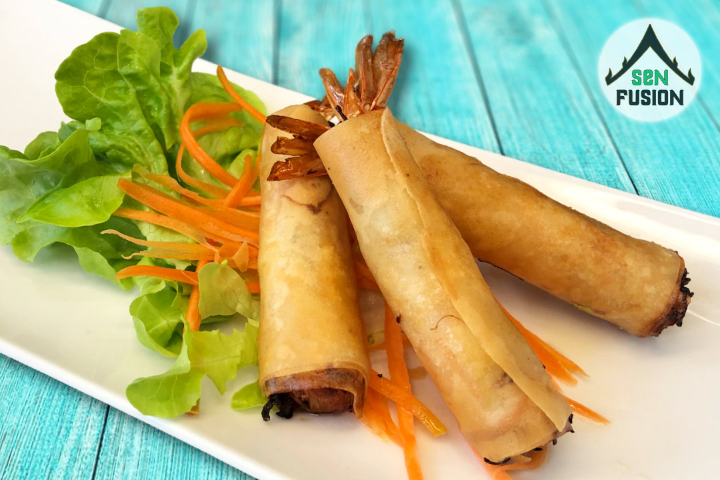 Crevettes feuilletées (3 p) - Sen Fusion