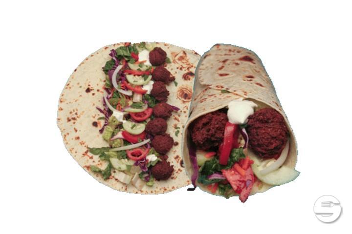 Falafel con piadina - Dürüm - Passion Food