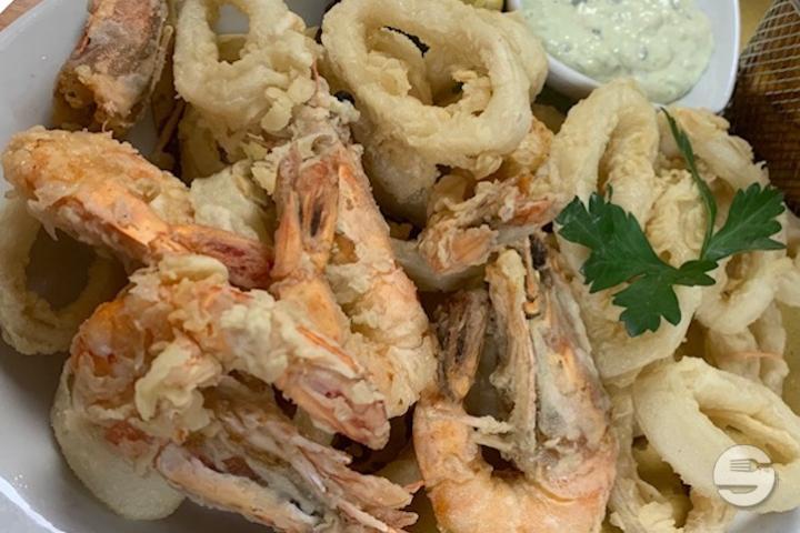 Fritture de Calamars et Gambas - Restaurant Pizzeria Campano