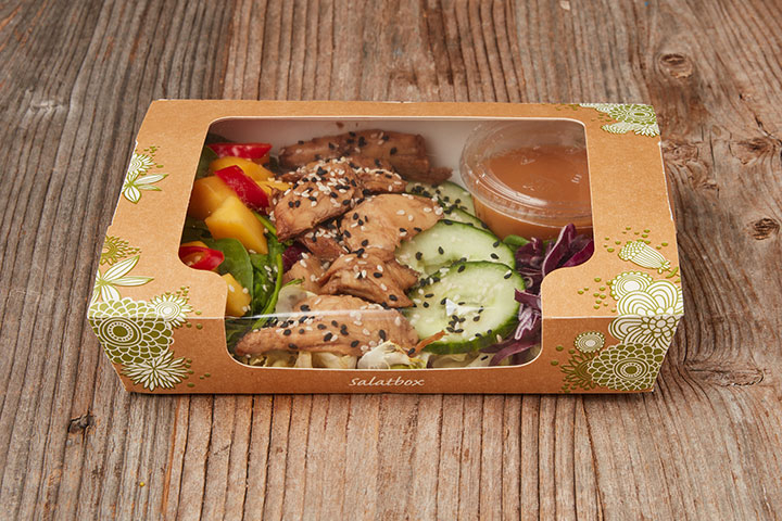 Planted chicken Teriyaki Salat - HITZBERGER Glattzentrum