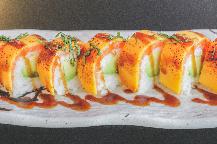 signature Saumon cheddar - Hona Sushi