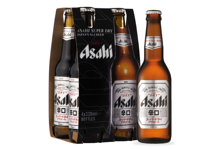 4-Pack Asahi Super Dry - The Importer Collection