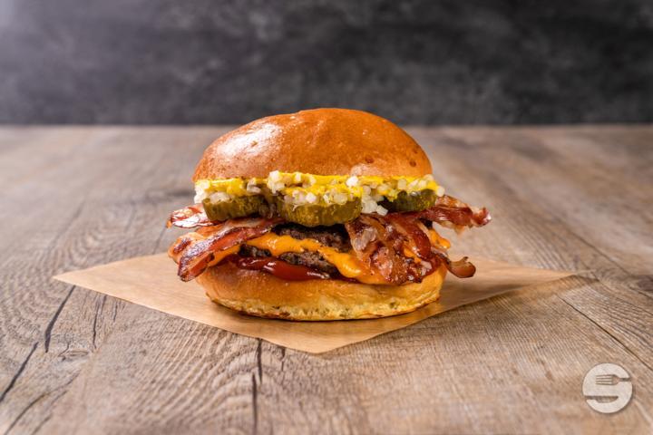 Bacon Cheese Burger - SMASH - BURGER DELUXE