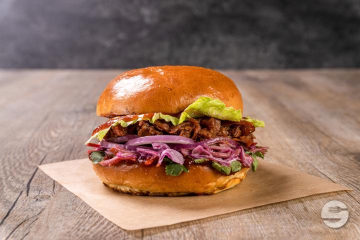 Pulled Pork Burger - SMASH - BURGER DELUXE