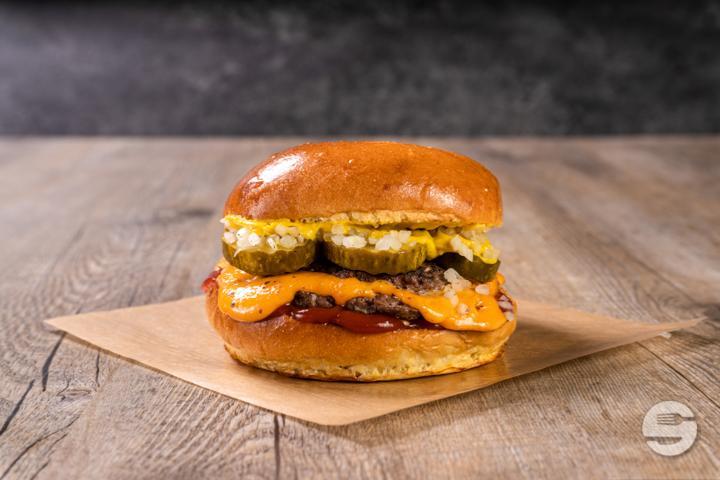 Cheese Burger - SMASH - BURGER DELUXE