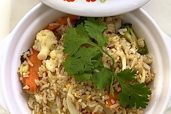 Fried Rice with Shrimps - Asian Fusion Baar Take Away