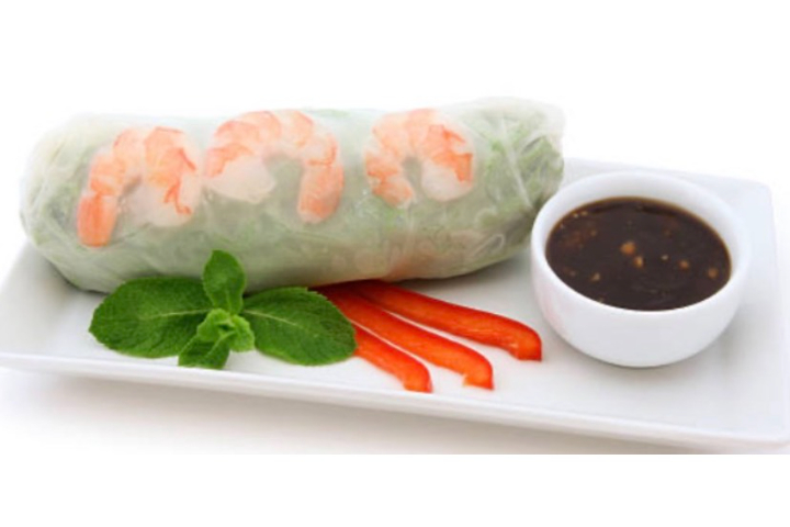 Sommerrollen Gemüse & Crevetten - Asian Fusion Baar Take Away